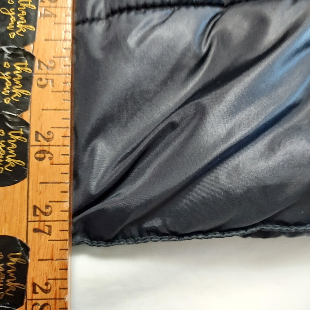 American Eagle Men's Black Puffer Vest Quilted Insulated Pockets - Picture 5 of 8